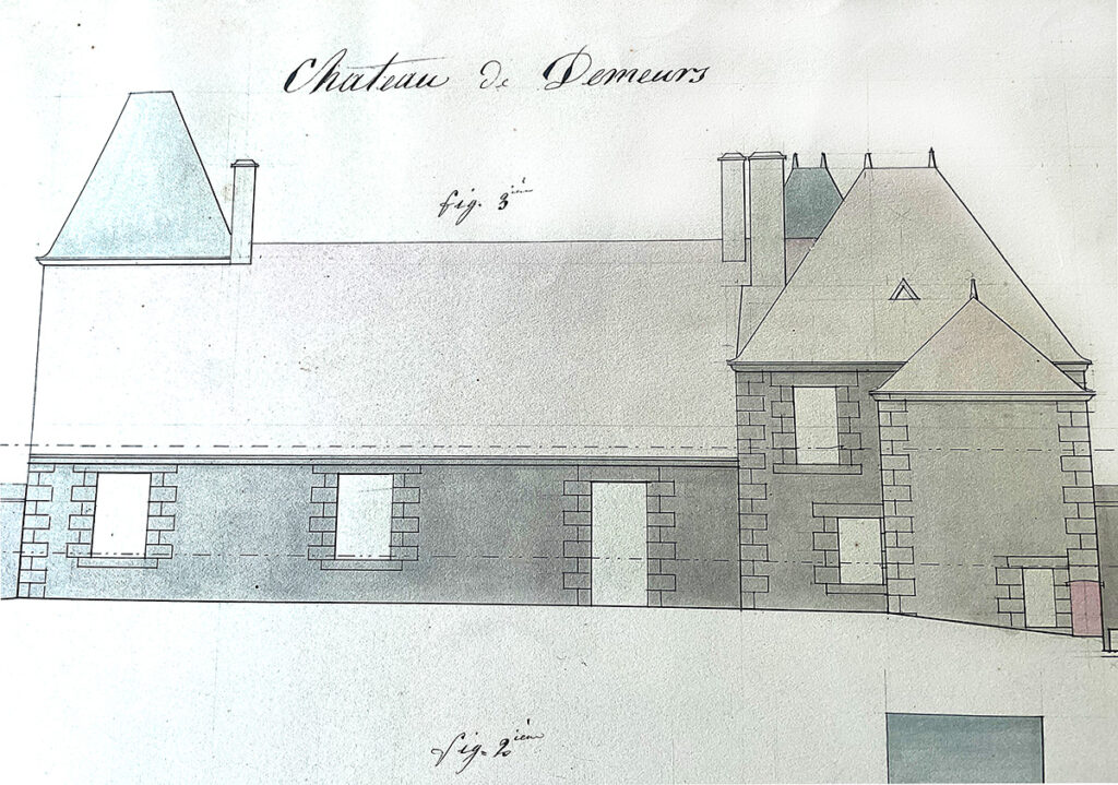 Plan Château Demeurs 1