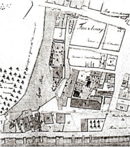 La réalisation des forges de Cosne-sur-Loire par Babaud de la Chaussade. Plan des Forges royales de Cosne et d'autres objets faisant partie de la Justice et Censive de Monseigneur l'Évesque d'Auxerre (1786)