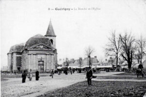 Marché et église de Guérigny