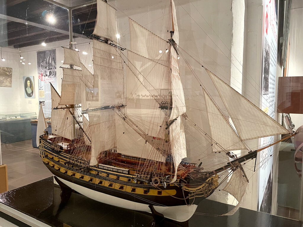 Maquette du Protecteur.