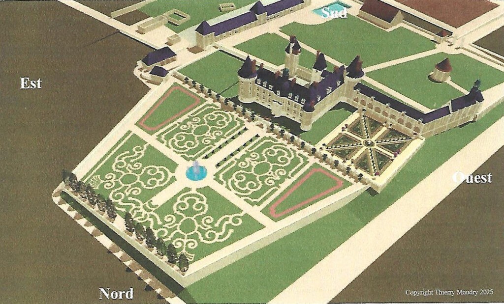 Le domaine des Bordes au XVIIème siècle à Guérigny.